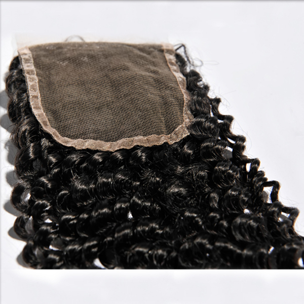 brazilian human hair lace closure WJ6